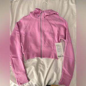 Lululemon Scuba Full Zipped Cropped Hoodie